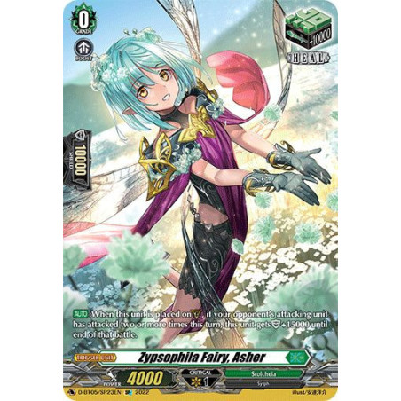 Vanguard_TCG_card_D-BT05_SP23EN_SP_Zypsophila_Fairy_Asher_Triumphant_Return_of_the_Brave_Heroes