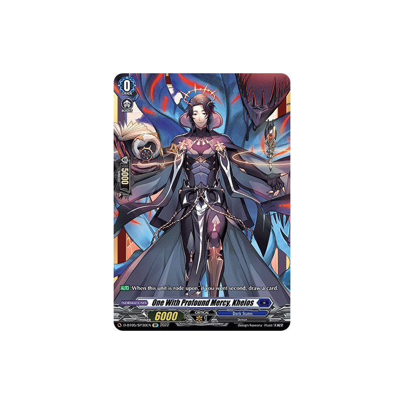 Vanguard_TCG_card_D-BT05_SP30EN_SP_One_With_Profound_Mercy_Kheios_Triumphant_Return_of_the_Brave_Heroes