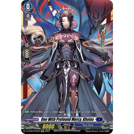Vanguard_TCG_card_D-BT05_SP30EN_SP_One_With_Profound_Mercy_Kheios_Triumphant_Return_of_the_Brave_Heroes
