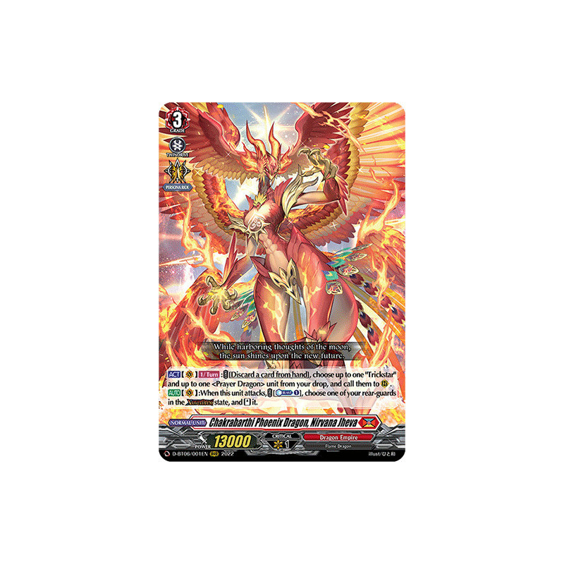 Vanguard_TCG_card_D-BT06_001EN_RRR_Chakrabarthi_Phoenix_Dragon_Nirvana_Jheva_Blazing_Dragon_Reborn