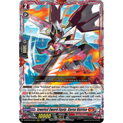 Vanguard_TCG_card_D-BT06_003EN_RRR_Jeweled_Sword_Equip_Garou_Vairina_Blazing_Dragon_Reborn