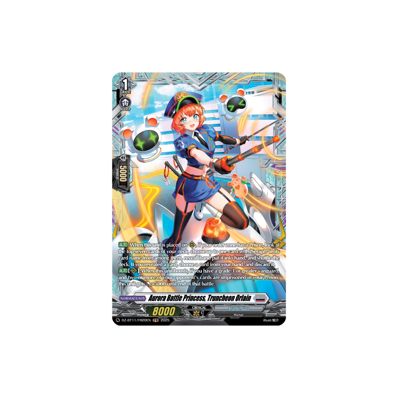 Vanguard_TCG_card_DZ-BT11_FR20EN_FR_Aurora_Battle_Princess_Truncheon_Orlain_Symphony_of_Might_Bloom