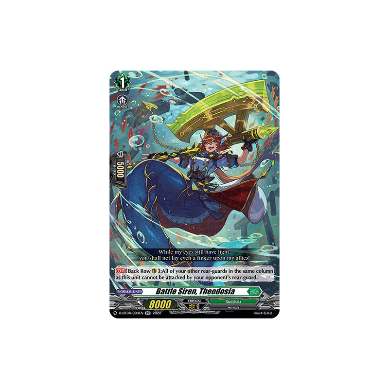 Vanguard_TCG_card_D-BT06_034EN_RR_Battle_Siren_Theodosia_Blazing_Dragon_Reborn