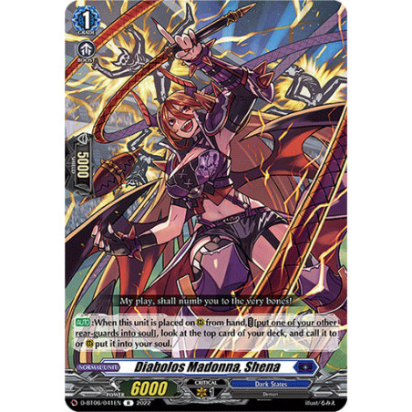 Vanguard_TCG_card_D-BT06_041EN_R_Diabolos_Madonna_Shena_Blazing_Dragon_Reborn