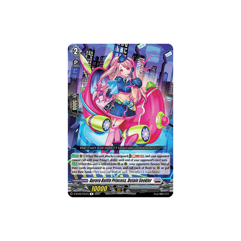 Vanguard_TCG_card_D-BT06_045EN_R_Aurora_Battle_Princess_Detain_Seekler_Blazing_Dragon_Reborn