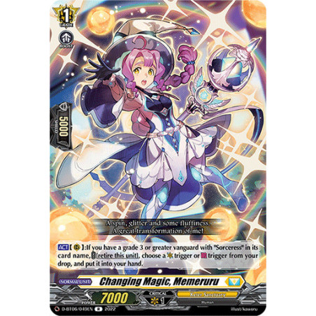 Vanguard_TCG_card_D-BT06_049EN_R_Changing_Magic_Memeruru_Blazing_Dragon_Reborn