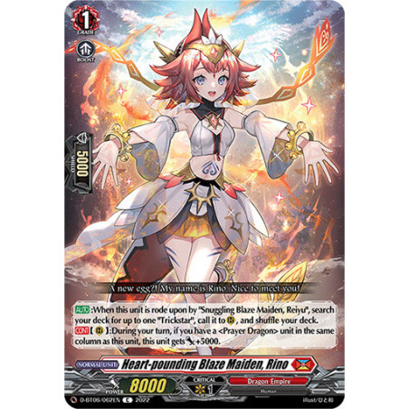 Vanguard_TCG_card_D-BT06_062EN_C_Heart-pounding_Blaze_Maiden_Rino_Blazing_Dragon_Reborn