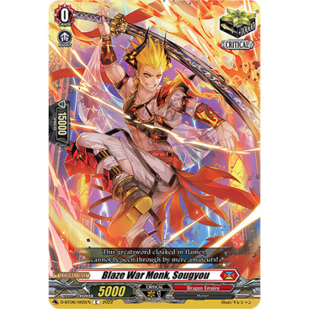 Vanguard_TCG_card_D-BT06_065EN_C_Blaze_War_Monk_Sougyou_Blazing_Dragon_Reborn