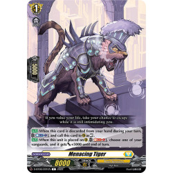 Vanguard_TCG_card_D-BT06_091EN_C_Menacing_Tiger_Blazing_Dragon_Reborn