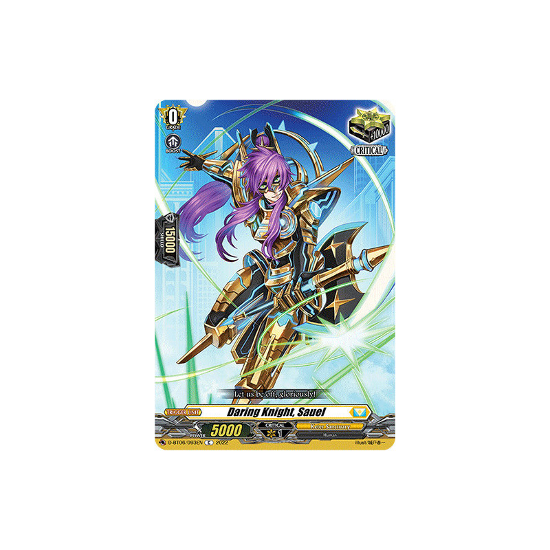 Vanguard_TCG_card_D-BT06_093EN_C_Daring_Knight_Sauel_Blazing_Dragon_Reborn