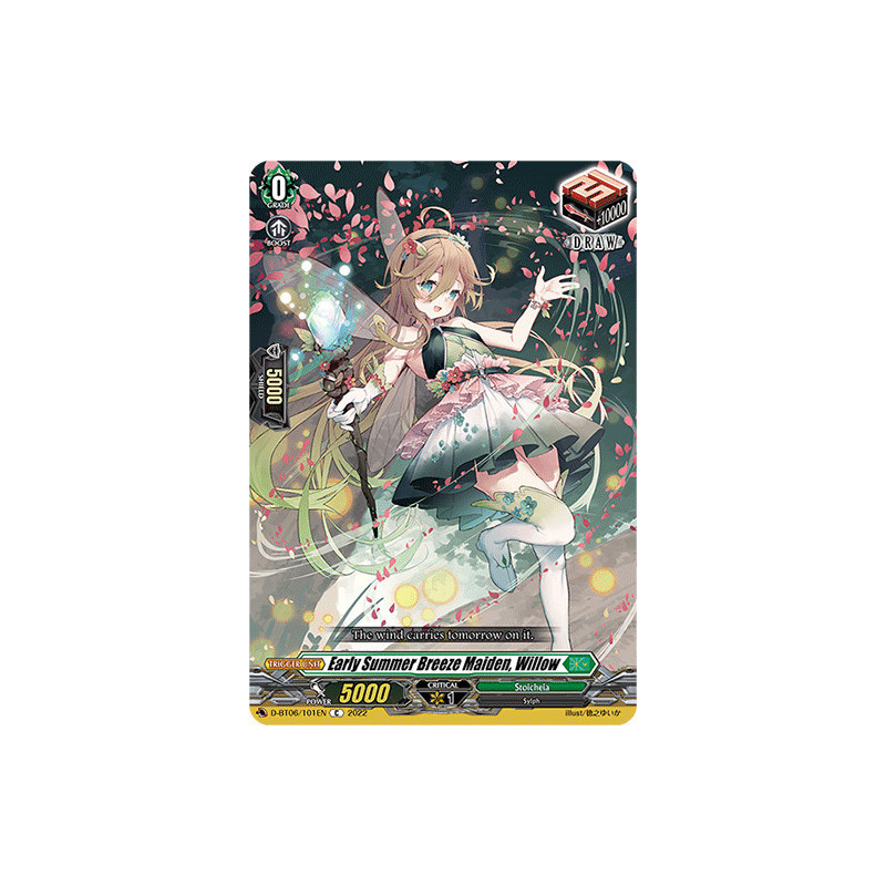 Vanguard_TCG_card_D-BT06_101EN_C_Early_Summer_Breeze_Maiden_Willow_Blazing_Dragon_Reborn