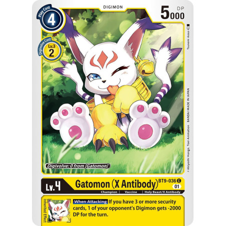Digimon_TCG_BT9-036_Gatomon_(X_Antibody)_Common_X_Record_Card_Game