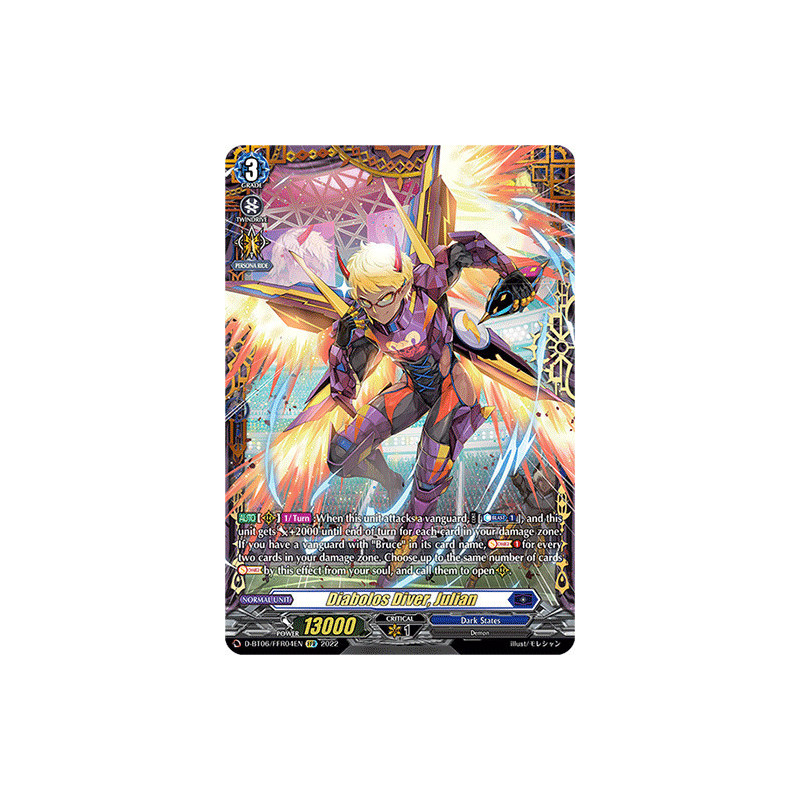 Vanguard_TCG_card_D-BT06_FFR04EN_FFR_Diabolos_Diver_Julian_Blazing_Dragon_Reborn