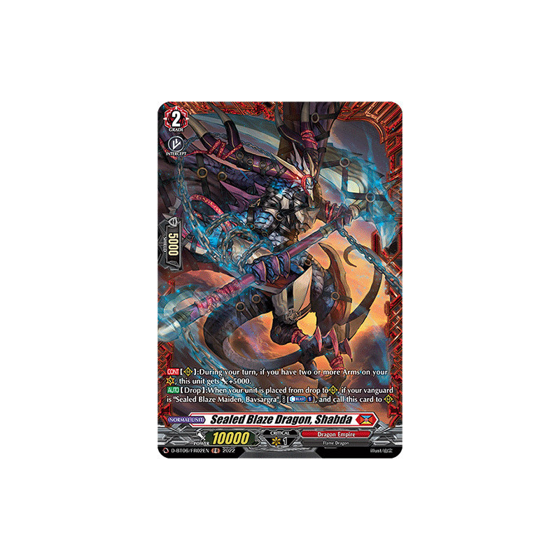 Vanguard_TCG_card_D-BT06_FR02EN_FR_Sealed_Blaze_Dragon_Shabda_Blazing_Dragon_Reborn