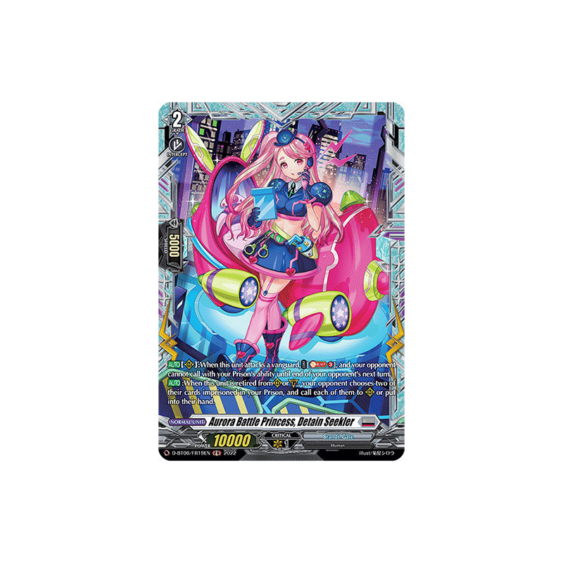 Vanguard_TCG_card_D-BT06_FR19EN_FR_Aurora_Battle_Princess_Detain_Seekler_Blazing_Dragon_Reborn