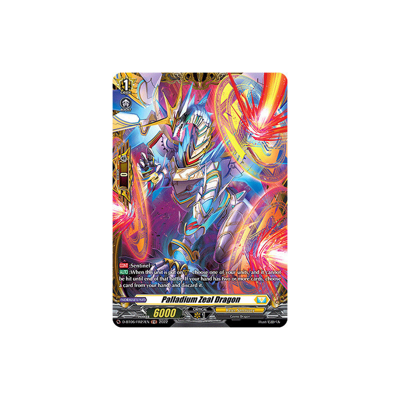 Vanguard_TCG_card_D-BT06_FR27EN_FR_Palladium_Zeal_Dragon_Blazing_Dragon_Reborn