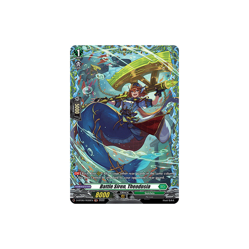 Vanguard_TCG_card_D-BT06_FR30EN_FR_Battle_Siren_Theodosia_Blazing_Dragon_Reborn