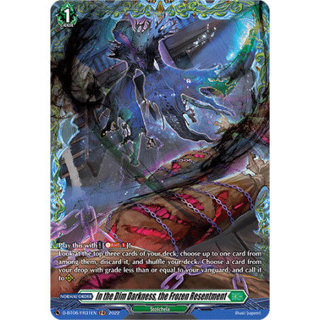 Vanguard_TCG_card_D-BT06_FR31EN_FR_In_the_Dim_Darkness_the_Frozen_Resentment_Blazing_Dragon_Reborn