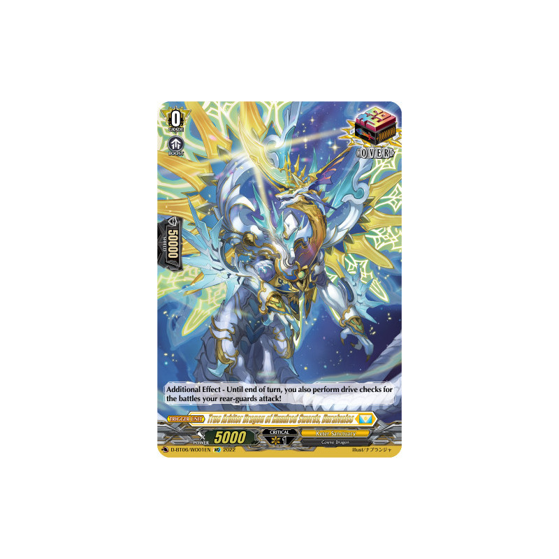 Vanguard_TCG_card_D-BT06_WO01EN_WO_True_Arbiter_Dragon_of_Hundred_Swords_Duralvalse_Blazing_Dragon_Reborn