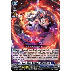 Vanguard_TCG_card_D-BT07_004EN_RRR_Heat_Haze_Acrobat_Miroslava_Raging_Flames_Against_Emerald_Storm