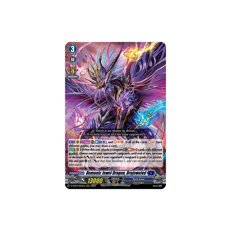 Vanguard_TCG_card_D-BT07_005EN_RRR_Demonic_Jewel_Dragon_Drajeweled_Raging_Flames_Against_Emerald_Storm