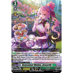 Vanguard_TCG_card_D-BT07_013EN_RRR_Benevolent_Maiden_Araserith_Raging_Flames_Against_Emerald_Storm