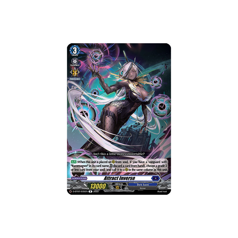 Vanguard_TCG_card_D-BT07_035EN_R_Attract_Inverse_Raging_Flames_Against_Emerald_Storm
