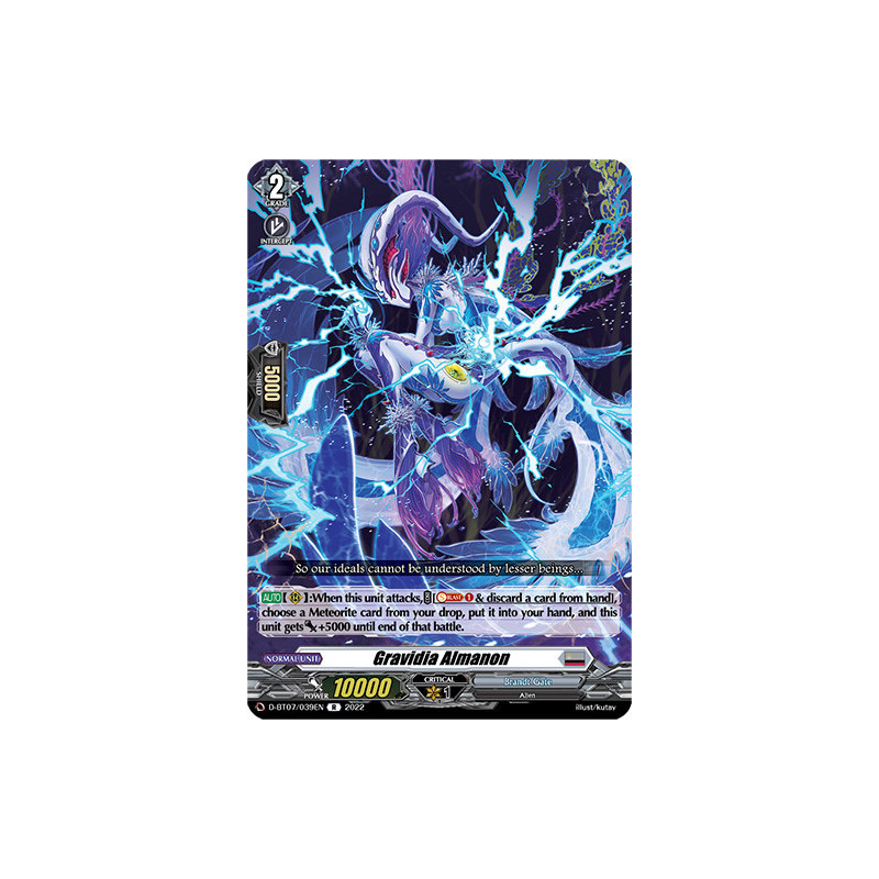 Vanguard_TCG_card_D-BT07_039EN_R_Gravidia_Almanon_Raging_Flames_Against_Emerald_Storm
