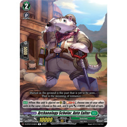 Vanguard_TCG_card_D-BT07_048EN_R_Archaeology_Scholar_Ante_Ealter_Raging_Flames_Against_Emerald_Storm