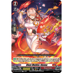 Vanguard_TCG_card_D-BT07_054EN_C_Blaze_Maiden_Sienna_Raging_Flames_Against_Emerald_Storm