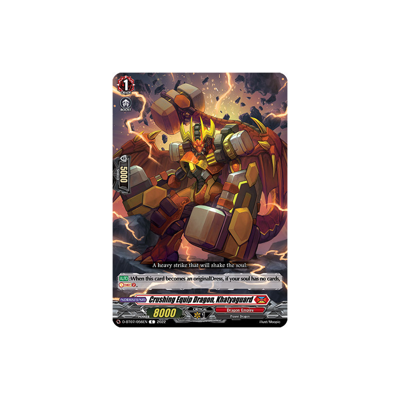 Vanguard_TCG_card_D-BT07_056EN_C_Crushing_Equip_Dragon_Khatyaguard_Raging_Flames_Against_Emerald_Storm
