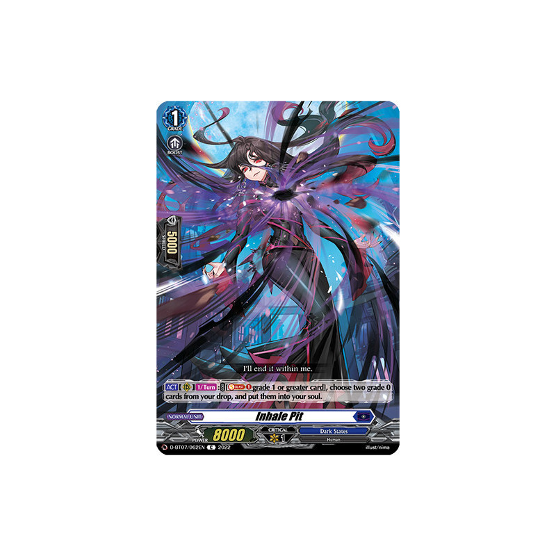 Vanguard_TCG_card_D-BT07_062EN_C_Inhale_Pit_Raging_Flames_Against_Emerald_Storm