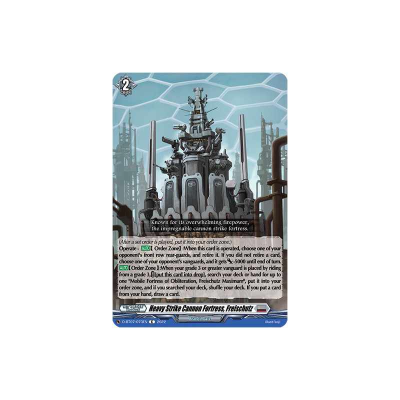 Vanguard_TCG_card_D-BT07_073EN_C_Heavy_Strike_Cannon_Fortress_Freischutz_Raging_Flames_Against_Emerald_Storm
