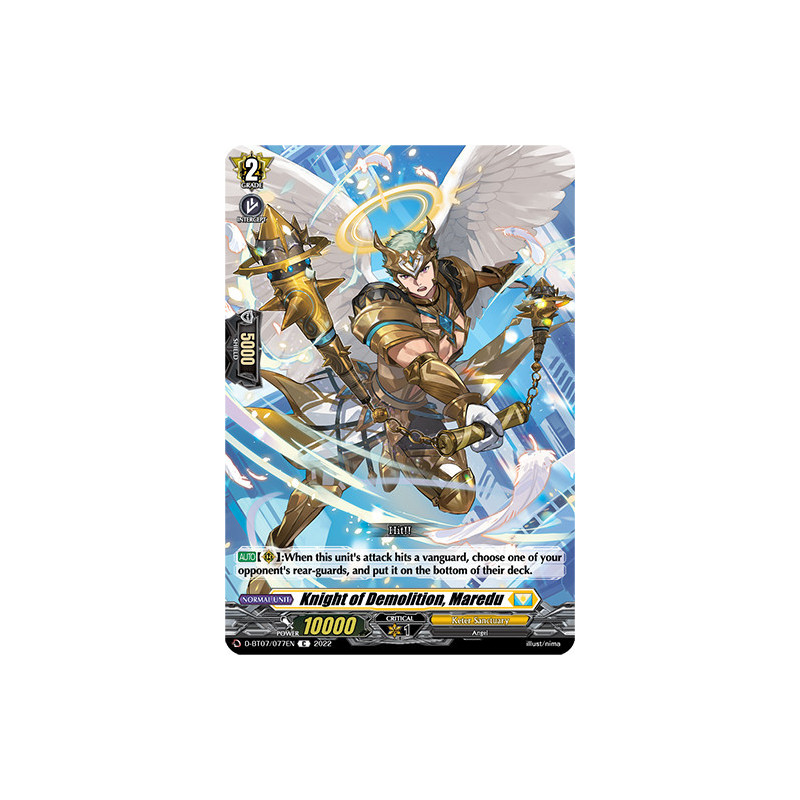 Vanguard_TCG_card_D-BT07_077EN_C_Knight_of_Demolition_Maredu_Raging_Flames_Against_Emerald_Storm