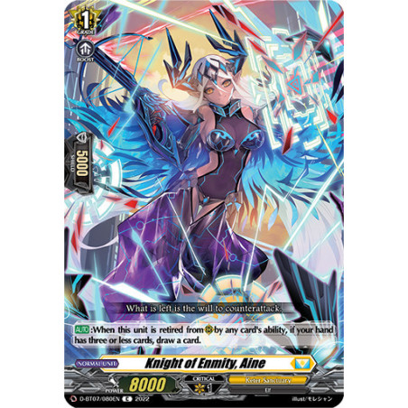 Vanguard_TCG_card_D-BT07_080EN_C_Knight_of_Enmity_Aine_Raging_Flames_Against_Emerald_Storm