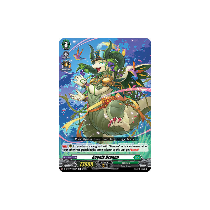 Vanguard_TCG_card_D-BT07_083EN_C_Agogik_Dragon_Raging_Flames_Against_Emerald_Storm