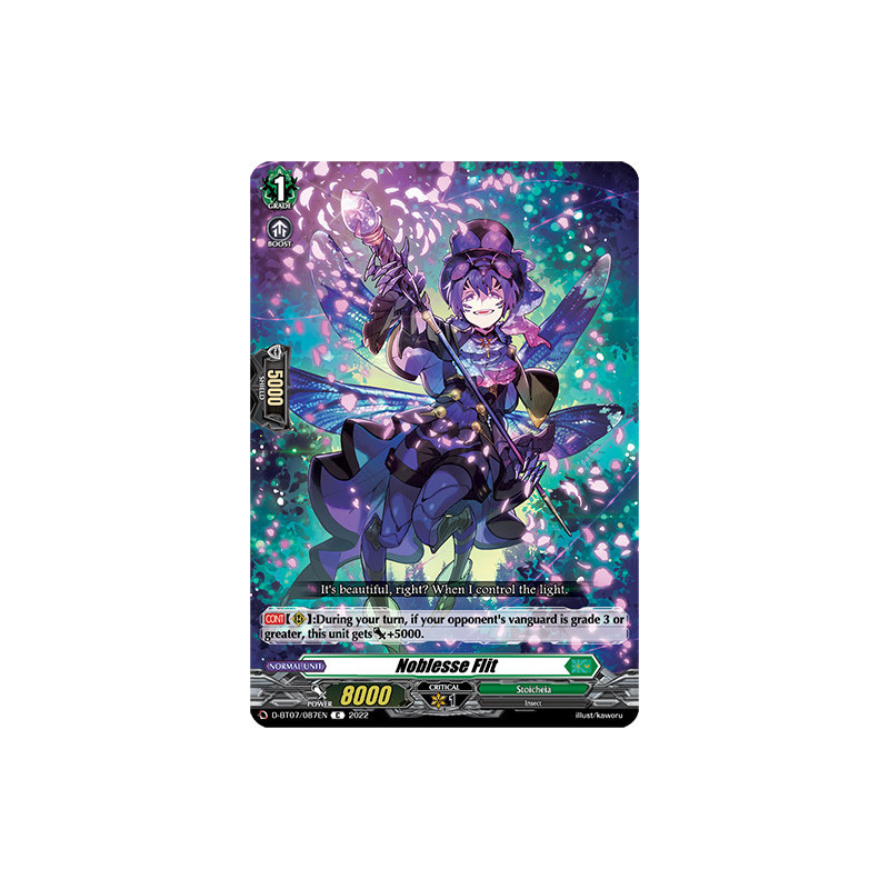 Vanguard_TCG_card_D-BT07_087EN_C_Noblesse_Flit_Raging_Flames_Against_Emerald_Storm