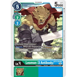 Digimon_TCG_BT9-050_Leomon_(X_Antibody)_Common_X_Record_Card_Game