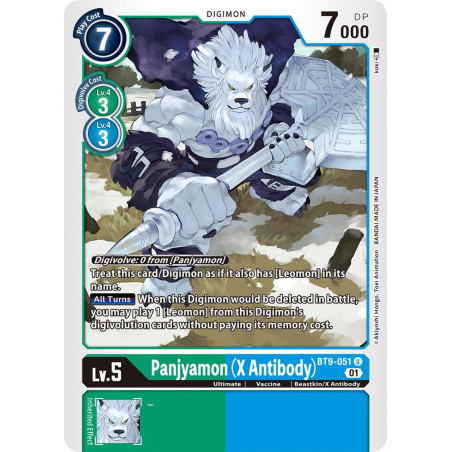 Digimon_TCG_BT9-051_Panjyamon_(X_Antibody)_Uncommon_X_Record_Card_Game