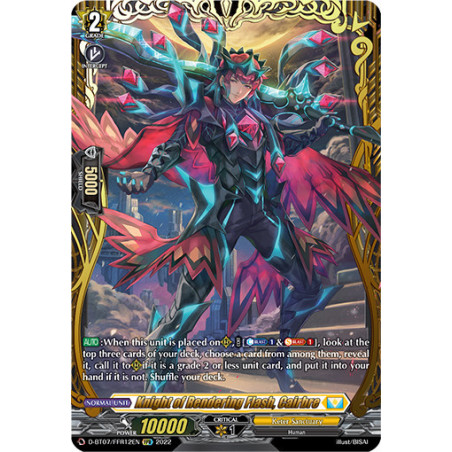 Vanguard_TCG_card_D-BT07_FFR12EN_FFR_Knight_of_Rendering_Flash_Cairbre_Raging_Flames_Against_Emerald_Storm