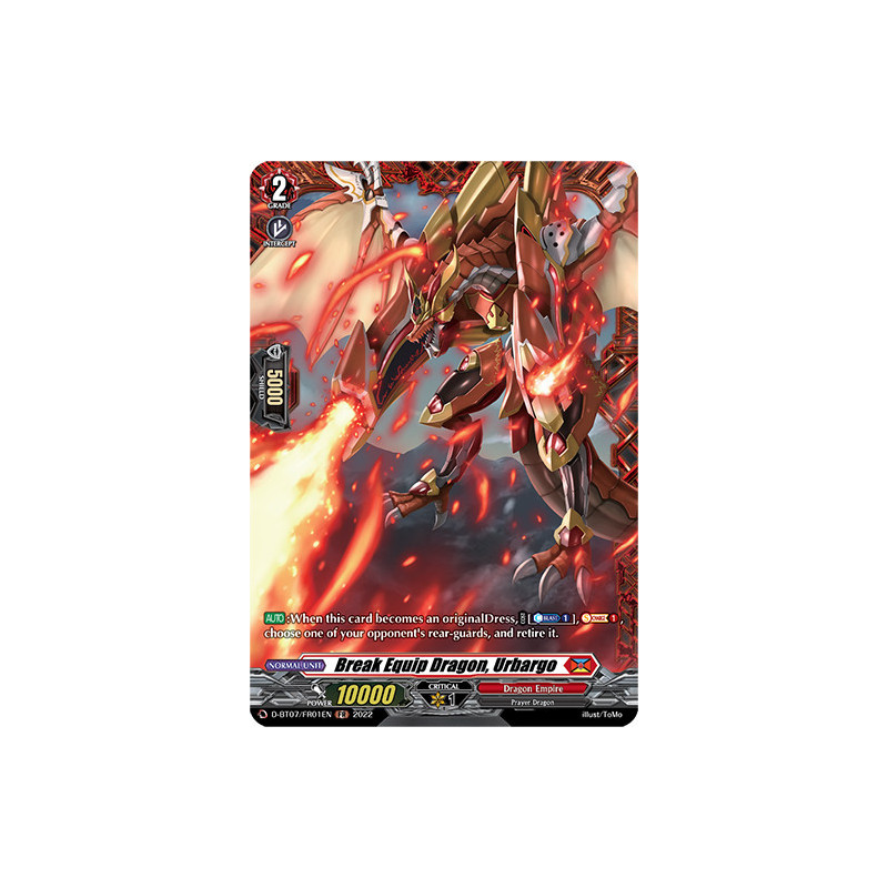 Vanguard_TCG_card_D-BT07_FR01EN_FR_Break_Equip_Dragon_Urbargo_Raging_Flames_Against_Emerald_Storm