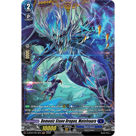 Vanguard_TCG_card_D-BT07_FR14EN_FR_Demonic_Stone_Dragon_Matelvaara_Raging_Flames_Against_Emerald_Storm