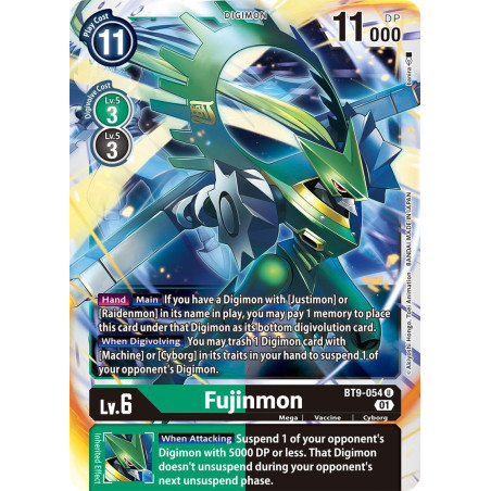 Digimon_TCG_BT9-054_Fujinmon_Uncommon_X_Record_Card_Game