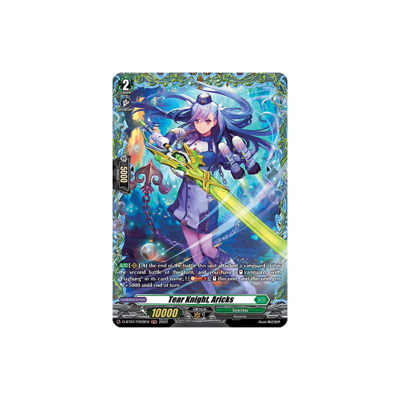 Vanguard_TCG_card_D-BT07_FR29EN_FR_Tear_Knight_Aricks_Raging_Flames_Against_Emerald_Storm