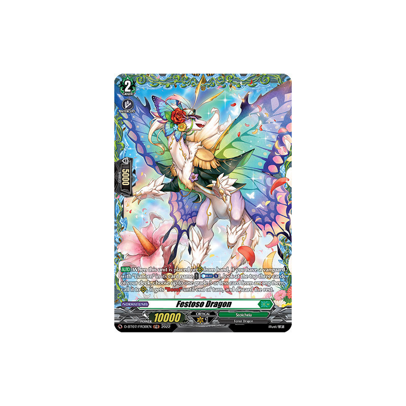 Vanguard_TCG_card_D-BT07_FR30EN_FR_Festoso_Dragon_Raging_Flames_Against_Emerald_Storm