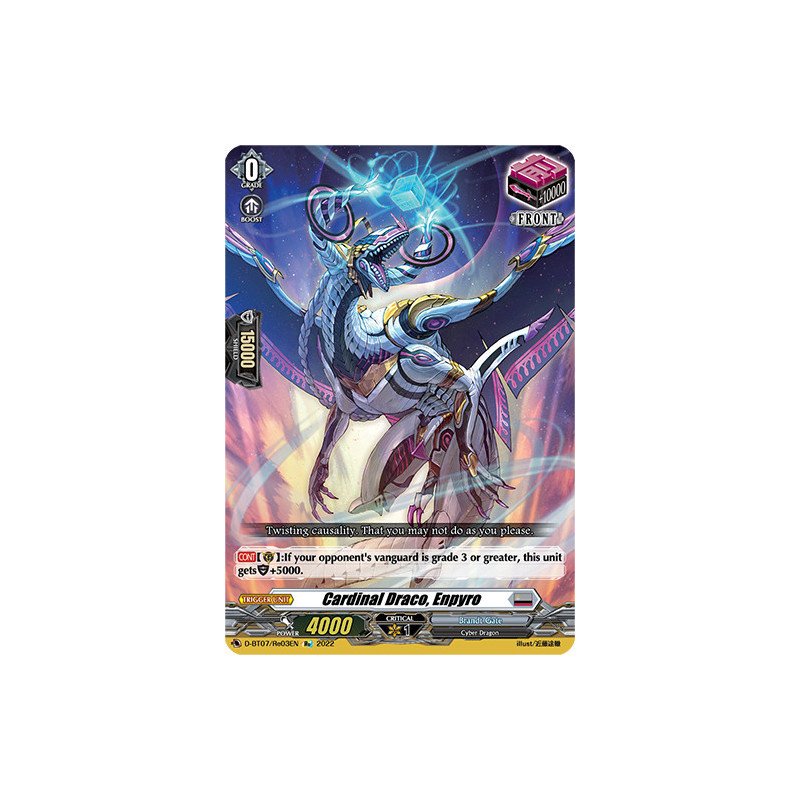 Vanguard_TCG_card_D-BT07_Re03EN_Re_Cardinal_Draco_Enpyro_Raging_Flames_Against_Emerald_Storm