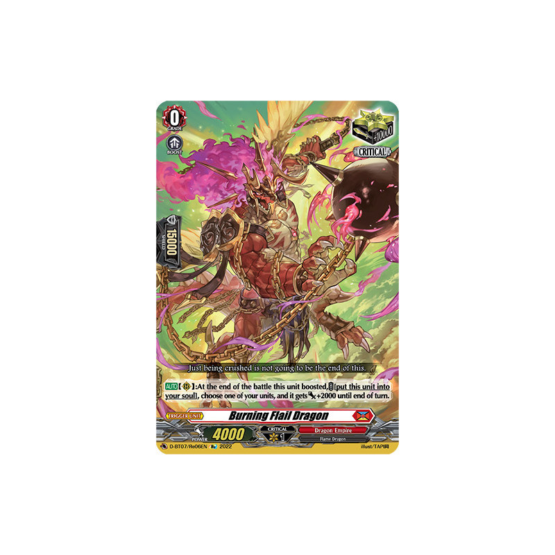 Vanguard_TCG_card_D-BT07_Re06EN_Re_Burning_Flail_Dragon_Raging_Flames_Against_Emerald_Storm