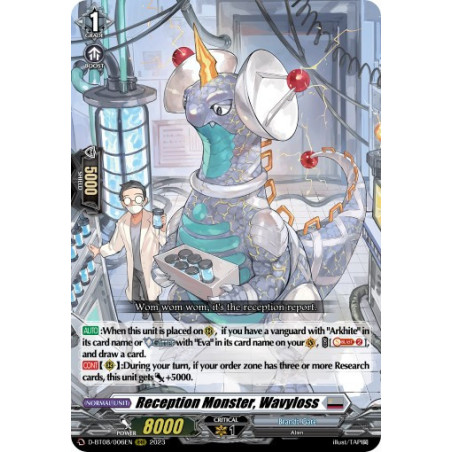 Vanguard_TCG_card_D-BT08_006EN_RRR_Reception_Monster_Wavyloss_Minerva_Rising