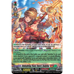 Vanguard_TCG_card_D-BT08_011EN_RRR_Undoubting_Flame_Sword_Radylina_Minerva_Rising