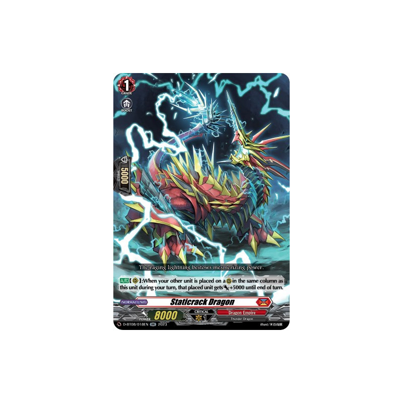 Vanguard_TCG_card_D-BT08_018EN_RR_Staticrack_Dragon_Minerva_Rising